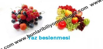 Yaz Mevsimi İçin Beslenme Önerileri